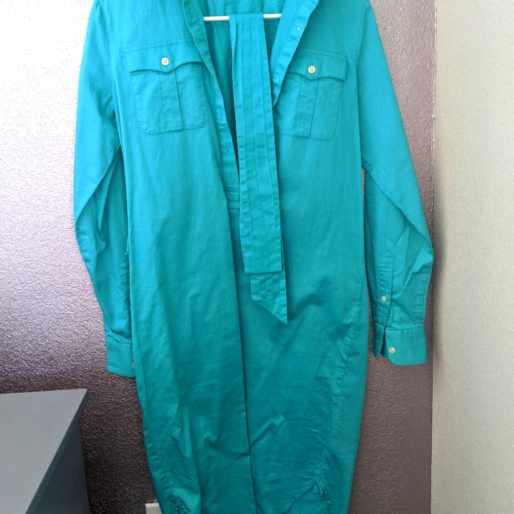 RL "boyfriend shirt" style dress